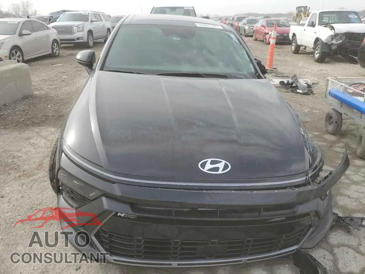 2024 HYUNDAI SONATA Damaged VIN KMHL54JC0RA412176 – interior seats