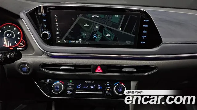 2022 Hyundai Sonata (DN8) 1.6 Turbo Sold VIN KMHL6412BNA244283 – trunk area