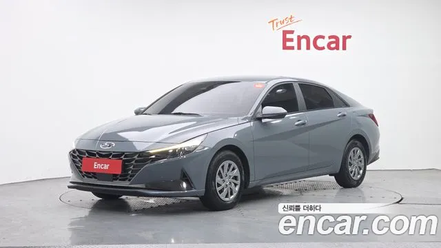 2021 Hyundai Avante (CN7) 1.6 LPi (Rental Car) Sold VIN KMHLL41ABMU244475 – odometer reading