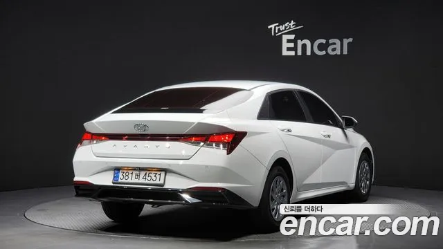 2022 Hyundai Avante (CN7) 1.6 LPi (Rental Car) VIN KMHLL41ABNU289673