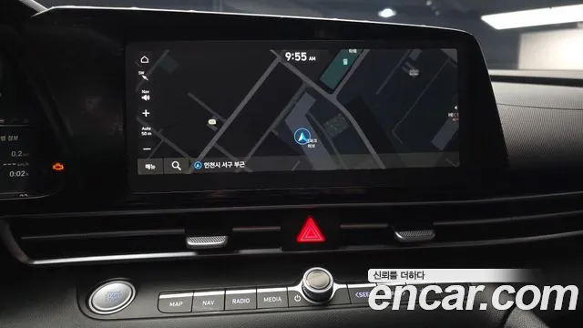 2023 Hyundai Avante (CN7) 1.6 LPi (Rental Car) Sold VIN KMHLL41ABPU441519 – trunk area