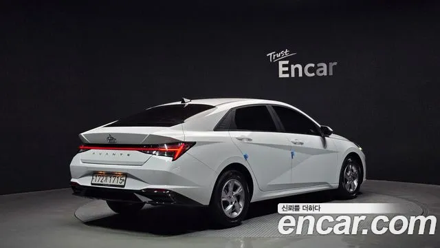 2021 Hyundai Avante (CN7) 1.6 Sold VIN KMHLL41EEMU022809 – engine bay
