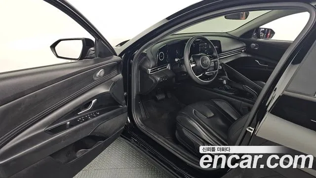 2021 Hyundai Avante (CN7) 1.6 Sold VIN KMHLL41EEMU166903 – trunk area