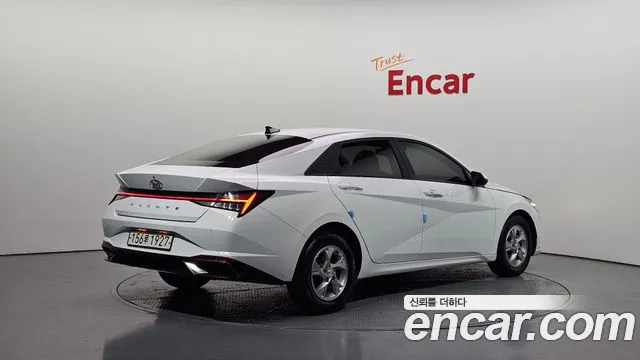 2021 Hyundai Avante (CN7) 1.6 Sold VIN KMHLL41EEMU226081 – rear exterior