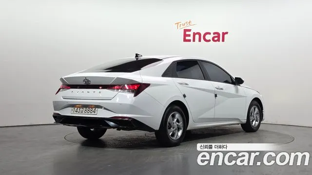 2021 Hyundai Avante (CN7) 1.6 LPi (Rental Car) VIN KMHLM41ABMU033991