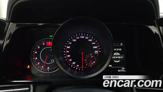 2022 Hyundai Avante (CN7) 1.6 LPi (Rental Car) Sold VIN KMHLM41ABNU263648 – odometer reading