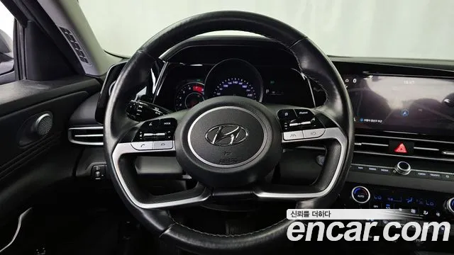 2023 Hyundai Avante (CN7) 1.6 LPi (Rental Car) Sold VIN KMHLM41ABPU365427 – trunk area