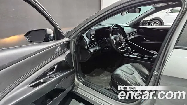 2021 Hyundai Avante (CN7) 1.6 Sold VIN KMHLM41EEMU017954 – trunk area