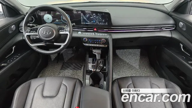 2021 Hyundai Avante (CN7) 1.6 Sold VIN KMHLM41EEMU027504 – trunk area