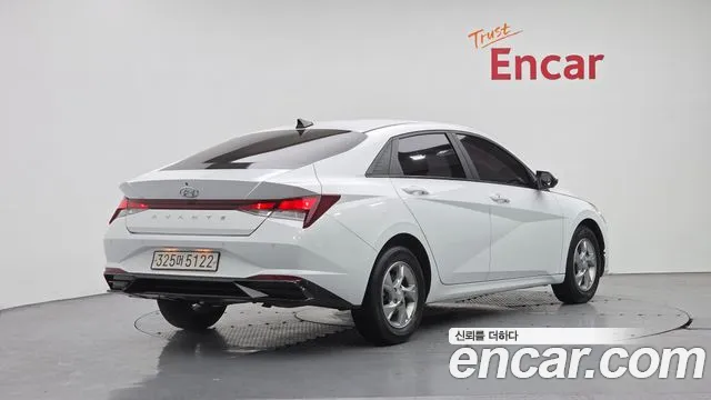 2021 Hyundai Avante (CN7) 1.6 Sold VIN KMHLM41EEMU051884 – trunk area