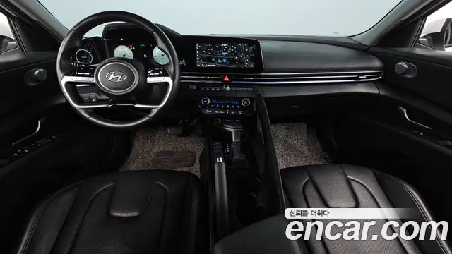 2021 Hyundai Avante (CN7) 1.6 Sold VIN KMHLM41EEMU178961 – trunk area