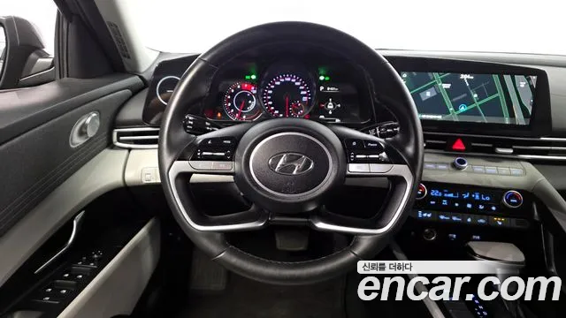 2021 Hyundai Avante (CN7) 1.6 Sold VIN KMHLM41EEMU202809 – rear exterior