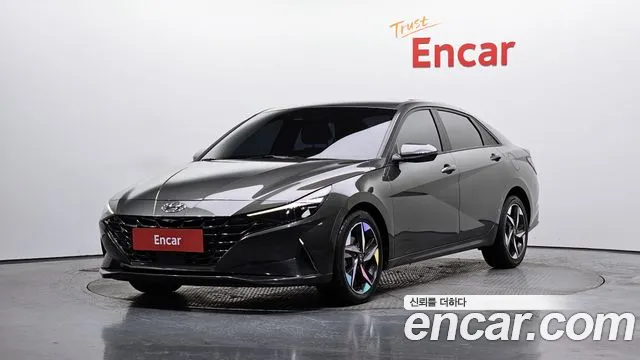 2021 Hyundai Avante (CN7) 1.6 Sold VIN KMHLM41EEMU218626 – side profile