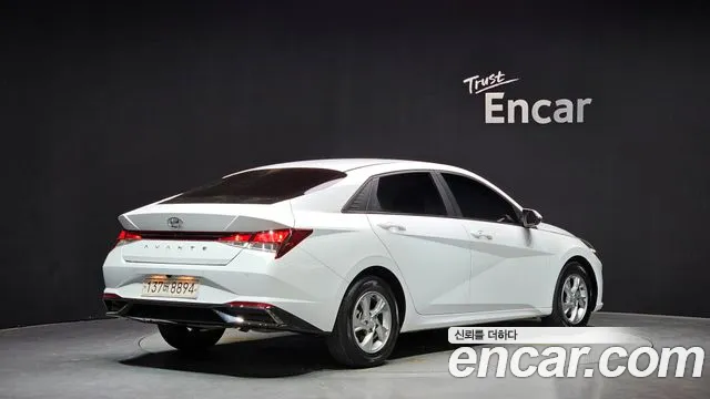 2021 Hyundai Avante (CN7) 1.6 Sold VIN KMHLM41EEMU221826 – side profile