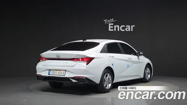 2022 Hyundai Avante (CN7) 1.6 Sold VIN KMHLM41EENU257378 – odometer reading