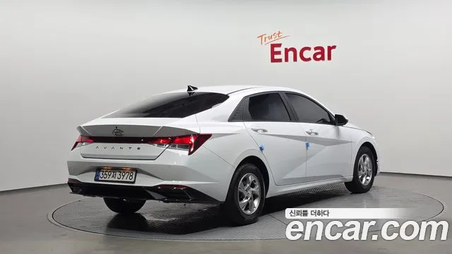 2022 Hyundai Avante (CN7) 1.6 Sold VIN KMHLM41EENU307419 – trunk area