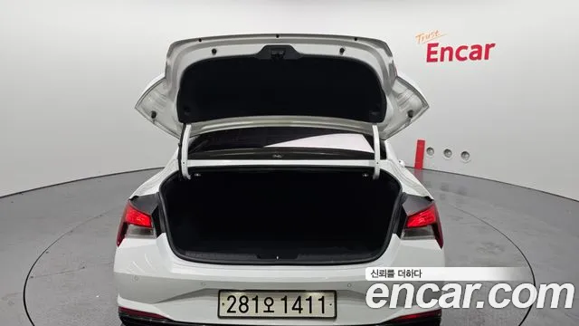 2023 Hyundai Avante (CN7) 1.6 Sold VIN KMHLM41EEPU354066 – trunk area