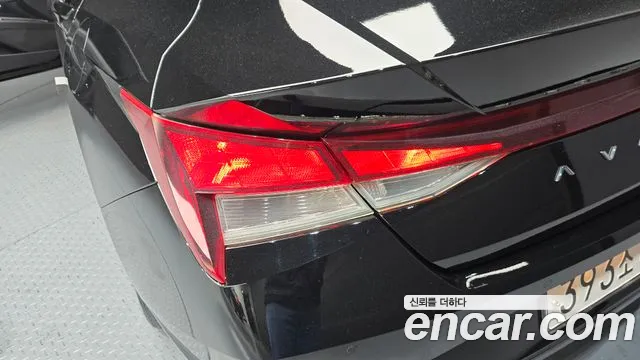 2023 Hyundai Avante (CN7) 1.6 Sold VIN KMHLM41EEPU465913 – trunk area