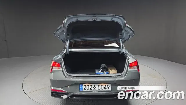 2023 Hyundai Avante (CN7) 1.6 Sold VIN KMHLM41EEPU485317 – trunk area