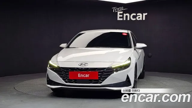 2021 Hyundai Avante Hybrid (Cn7) Modern Sold VIN KMHLM41JGMU002103 – front exterior
