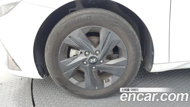 2022 Hyundai Avante Hybrid (Cn7) Modern Sold VIN KMHLM41JGNU018852 – front exterior
