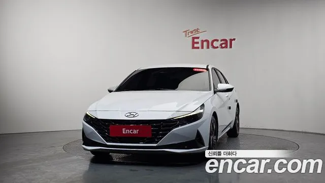 2022 Hyundai Avante Hybrid (CN7) Modern Sold VIN KMHLM41JGNU020510 – odometer reading