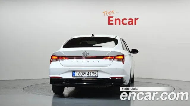 2022 Hyundai Avante Hybrid (CN7) Modern Sold VIN KMHLM41JGNU024861 – rear exterior
