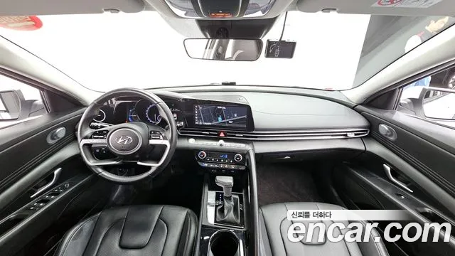 2022 Hyundai Avante Hybrid (CN7) Modern Sold VIN KMHLM41JGNU024861 – dashboard