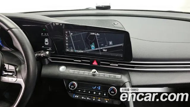 2022 Hyundai Avante Hybrid (CN7) Modern Sold VIN KMHLM41JGNU024861 – engine bay