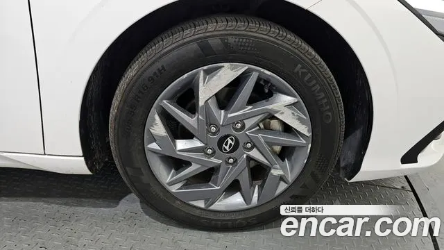 2024 Hyundai The New Avante Hybrid (CN7) Smart Sold VIN KMHLM41JGRU083839 – odometer reading