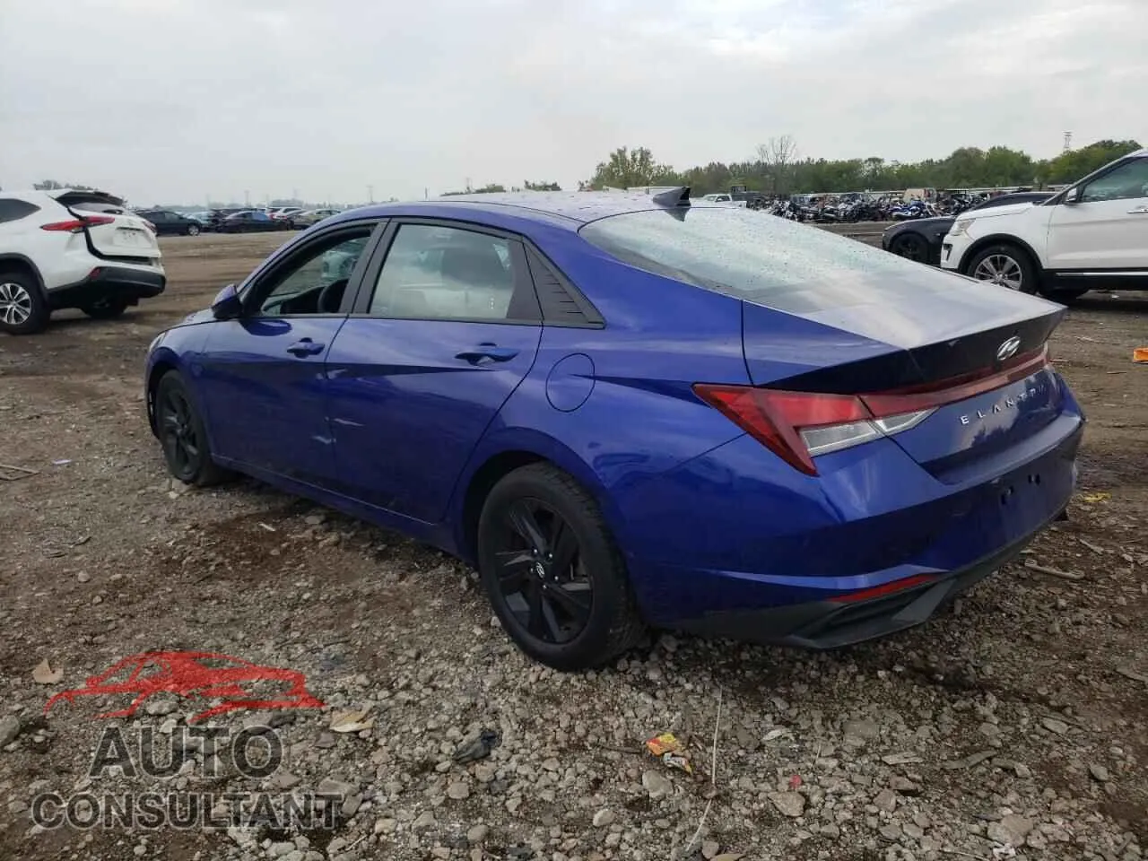 2023 HYUNDAI ELANTRA Damaged VIN KMHLM4AG9PU480476 – rear exterior