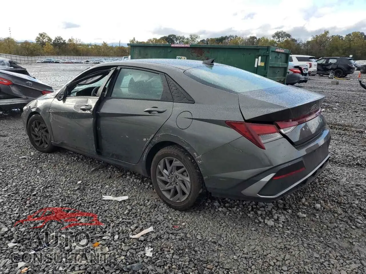 2024 HYUNDAI ELANTRA Damaged VIN KMHLM4DG3RU654962 – rear exterior