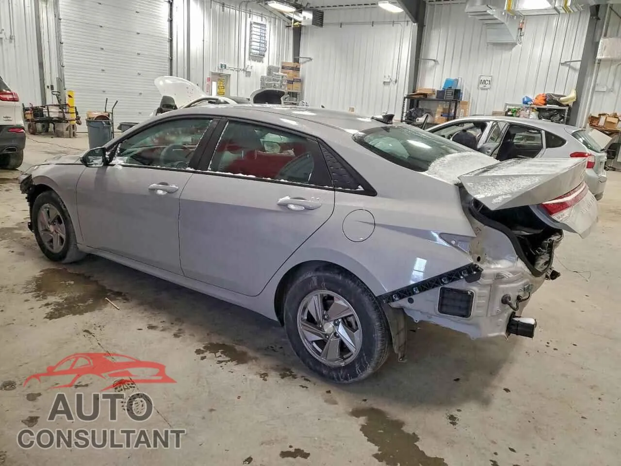 2025 HYUNDAI ELANTRA Damaged VIN KMHLM4DG4SU940311 – rear exterior