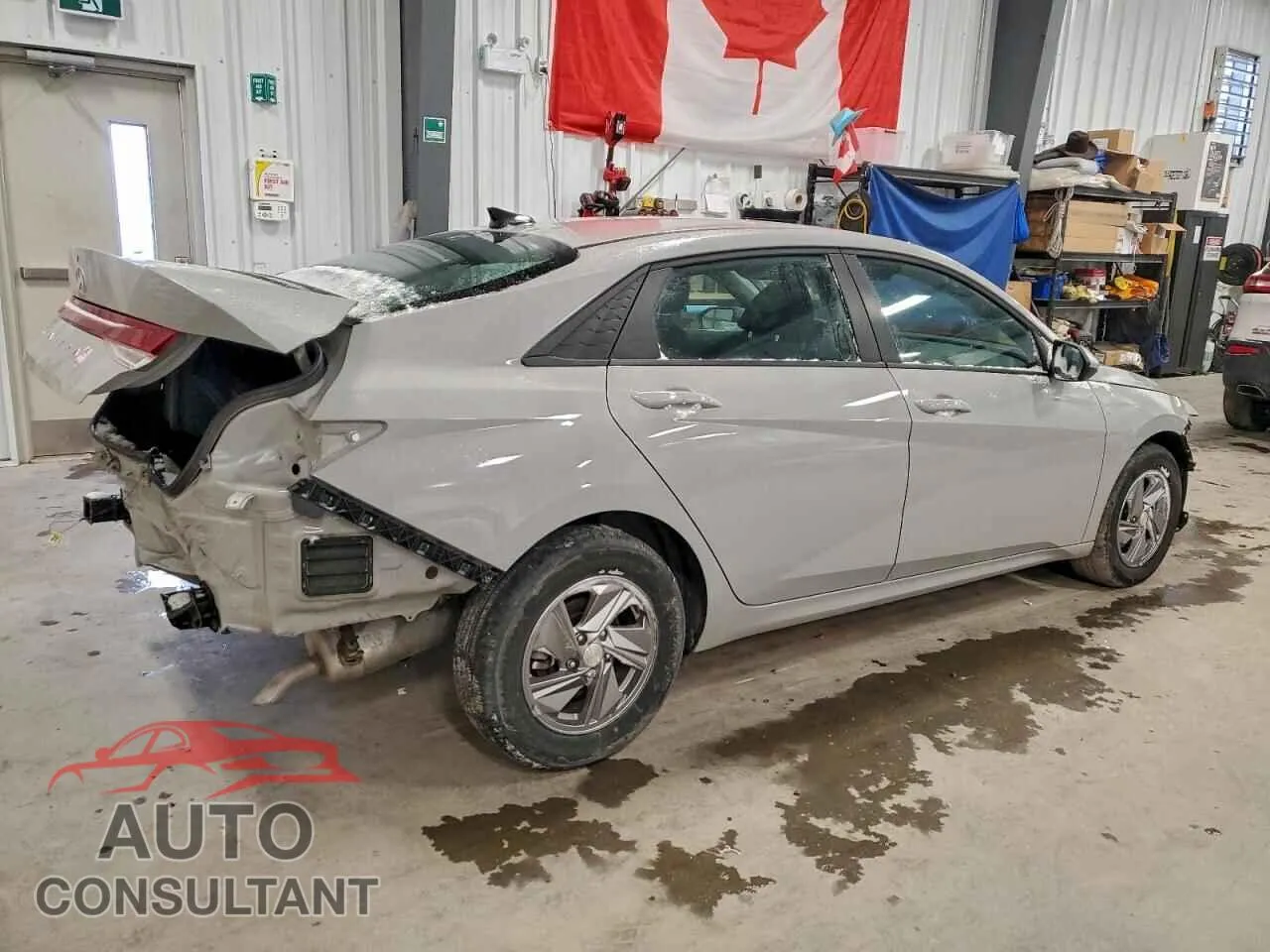 2025 HYUNDAI ELANTRA Damaged VIN KMHLM4DG4SU940311 – side profile