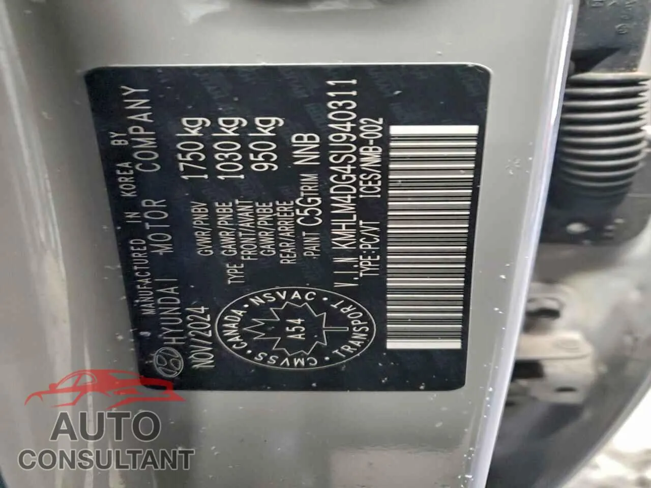 2025 HYUNDAI ELANTRA Damaged VIN KMHLM4DG4SU940311 – photo 13