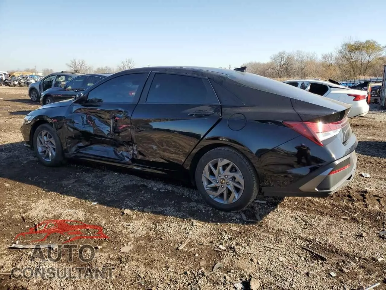 2024 HYUNDAI ELANTRA Damaged VIN KMHLM4DG9RU752068 – rear exterior