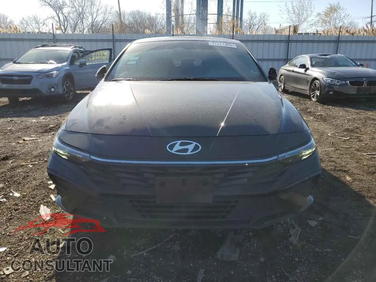 2024 HYUNDAI ELANTRA Damaged VIN KMHLM4DG9RU752068 – interior seats