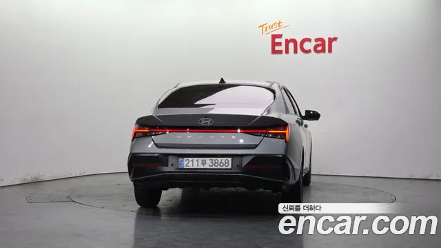 2024 Hyundai The New Avante (CN7) 1.6 Sold VIN KMHLN41EERU716660 – trunk area