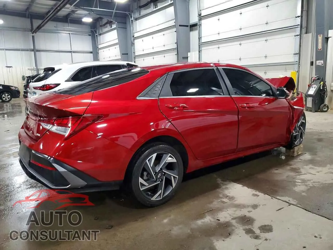 2024 HYUNDAI ELANTRA Used VIN KMHLN4DJXRU100665 – side profile
