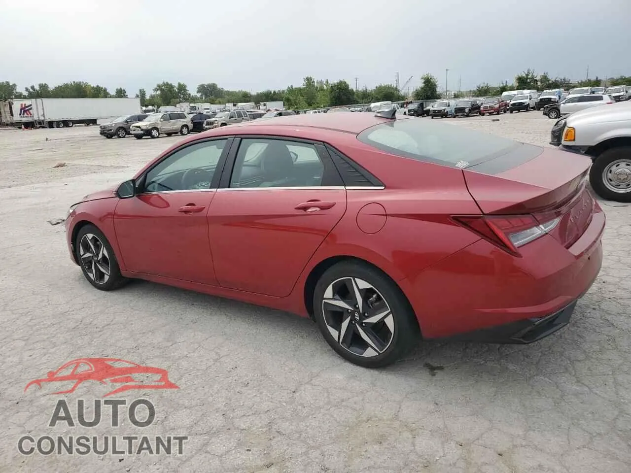 2023 HYUNDAI ELANTRA Damaged VIN KMHLP4AG1PU472461 – rear exterior