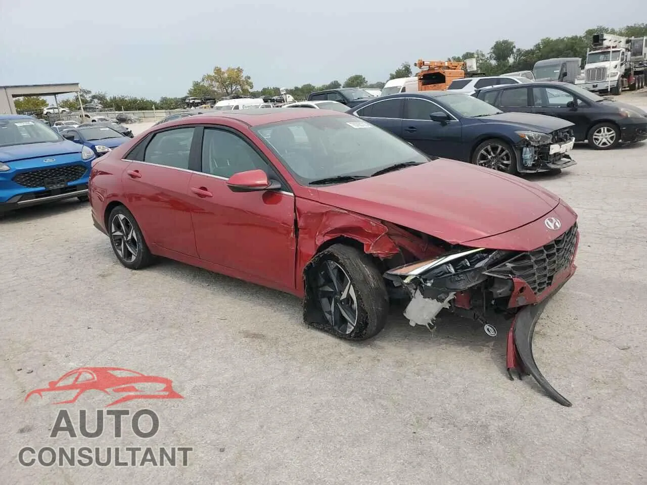 2023 HYUNDAI ELANTRA Damaged VIN KMHLP4AG1PU472461 – dashboard