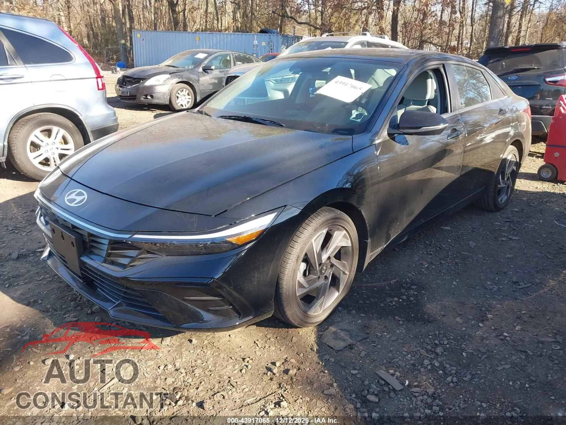 2025 HYUNDAI ELANTRA Damaged VIN KMHLP4DG4SU971484 – rear exterior