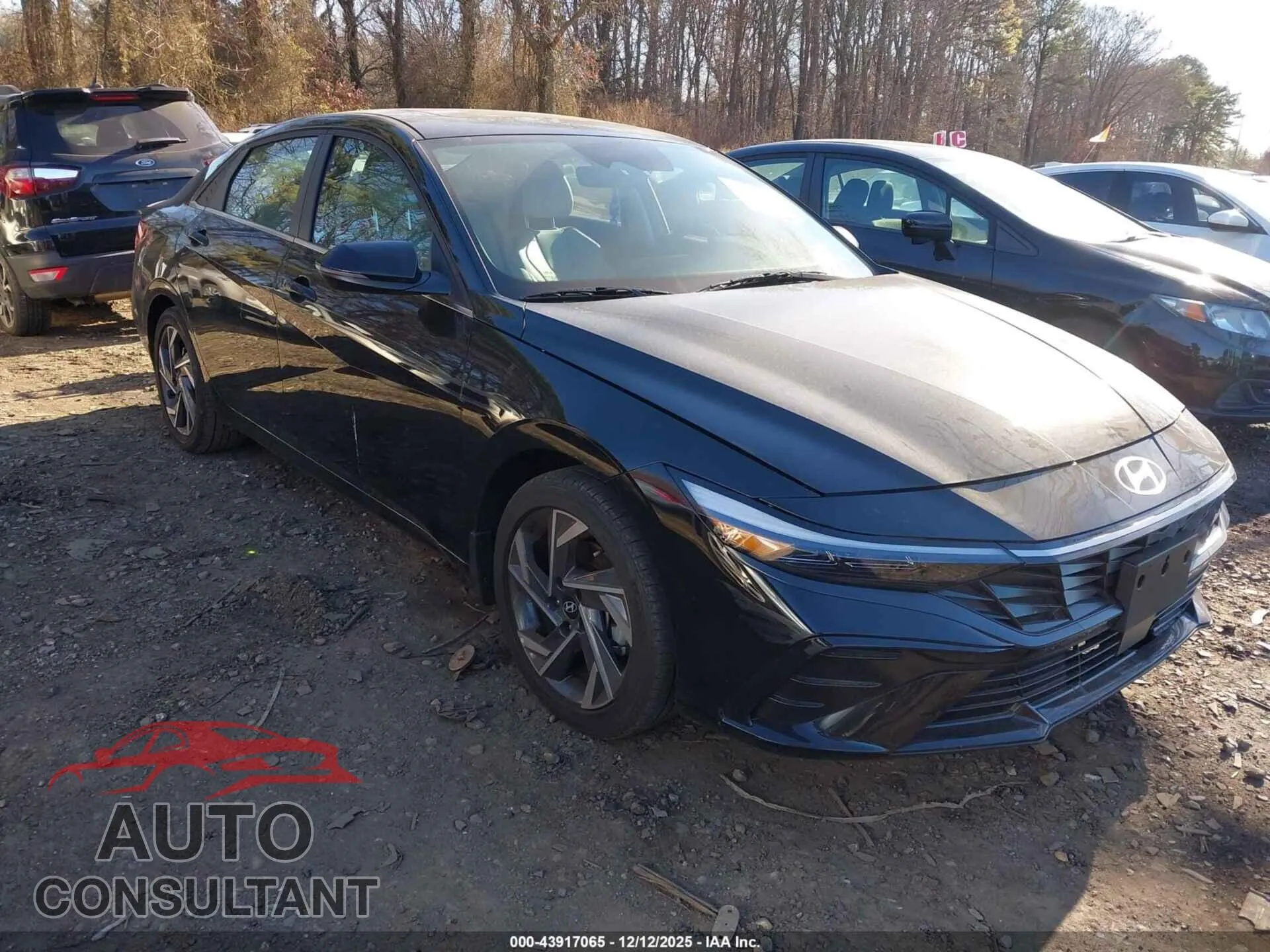 2025 HYUNDAI ELANTRA Damaged VIN KMHLP4DG4SU971484 – engine bay