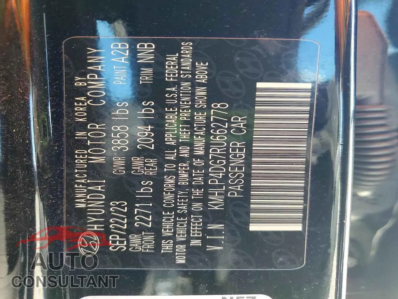 2024 HYUNDAI ELANTRA Damaged VIN KMHLP4DG7RU662778 – photo 13