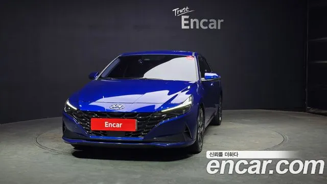 2021 Hyundai Avante (CN7) 1.6 Sold VIN KMHLR41EEMU023053 – side profile