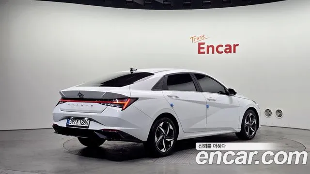 2021 Hyundai Avante (CN7) 1.6 Sold VIN KMHLR41EEMU069535 – exterior detail