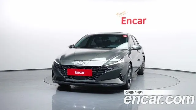 2021 Hyundai Avante (CN7) 1.6 Sold VIN KMHLR41EEMU127626 – side profile