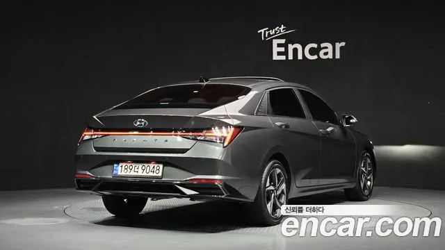 2021 Hyundai Avante (CN7) 1.6 Sold VIN KMHLR41EEMU174500 – odometer reading