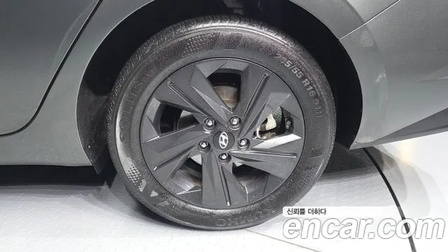 2021 Hyundai Avante (CN7) 1.6 Sold VIN KMHLR41EEMU233255 – trunk area