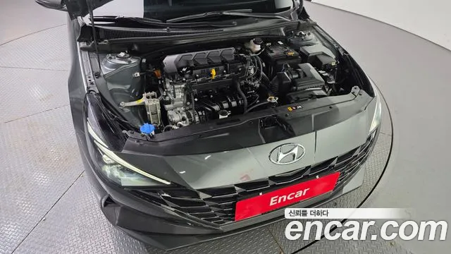 2022 Hyundai Avante (CN7) 1.6 Sold VIN KMHLR41EENU259992 – trunk area